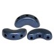 Cuentas de vidrio Arcos® par Puca® - Metallic mat dark blue 23980/79032